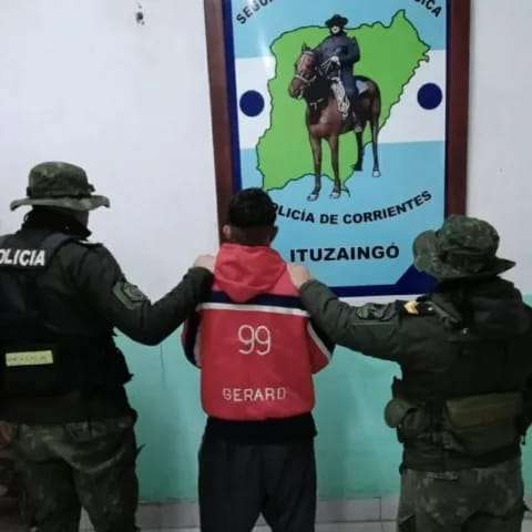 Cayó en Ituzaingó un prófugo buscado en Córdoba por robo